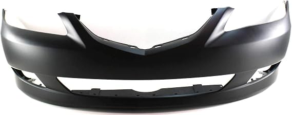 Evan Fischer Front Bumper Cover Compatible with 2003-2005 Mazda 6 Primed Hatchback/Sedan