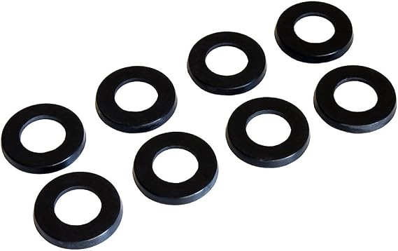 Rubber Cushion Ring (Donut) 8 PcsL8