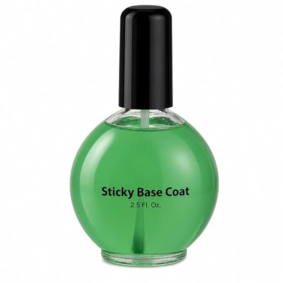 PRO NAIL Sticky Base Coat Nail Base Coat | Manicure Foundation & Durability Enhancer | Gel-Level Durability, Air-Dry Speed for 14+ Day Chip-Free Salon Results 2.5 Oz