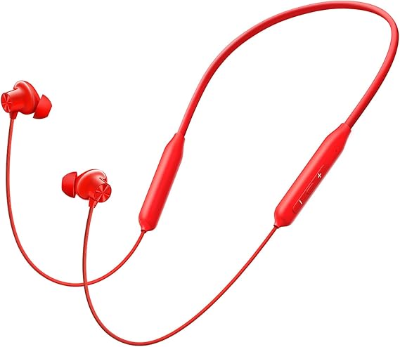 OnePlus Bullets Wireless Z3 Bluetooth 5.0 in Ear Earphones, Spatial Audio 12.4 mm Drivers, 36 Hrs Battery Life (Samba Sunset)
