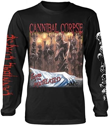 Cannibal Corpse Tomb of The Mutilated Long Sleeve Shirt Extra Large Black