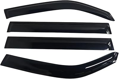 Compatible for Toyota Land Cruiser 300 LC300 Fj300 2021 2022 2023 2024 2025 Window Visors Rain Sun Guard Vent Wind Deflector Weathershield