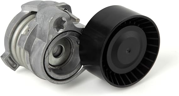 Drive Belt Tensioner Assembly with Pulley for BMW 550i GT xDrive 650i Gran Coupe xDrive 750i 760Li Alpina B6 B7 B7L M5 M550i M6 M760i X5 X6 2008-2018 3.0L 4.4L 6.0L V8 V12 Replaces 11287549873