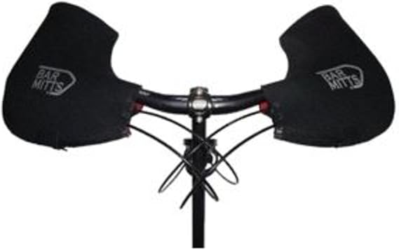 BAR MITTS MTN/Commuter Pogie Handlebar Mittens Sz S/M Black