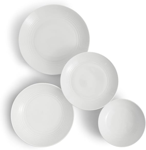 Royal Doulton Exclusively for Gordon Ramsay Maze White 16-Piece Dinnerware Set