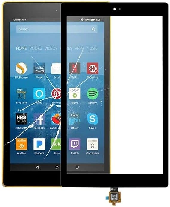 Touch Screen Digitizer for Kindle Fire HD 10 7th Gen (2017) with Tools