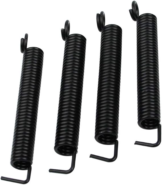 Guyker Noiseless Tremolo Springs (Set of 4) for ST Electric Guitar Bridge Instruments Accessories Replacement Part, Black