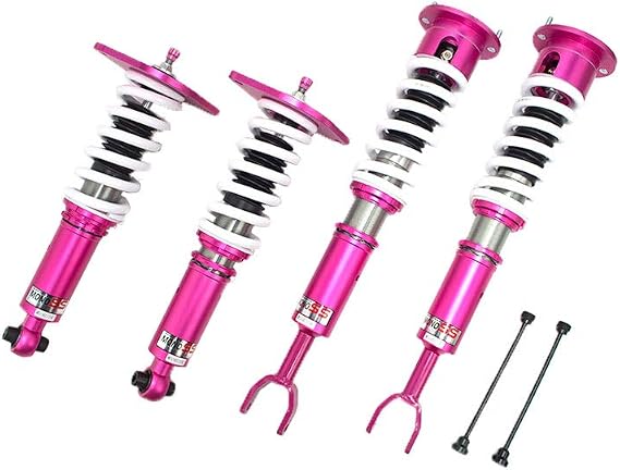 Godspeed MSS1040 MonoSS Coilover Lowering Kit, Fully Adjustable, Ride Height, Spring Tension And 16 Click Damping, compatible with Audi A6 Quattro (C5) 1997-04
