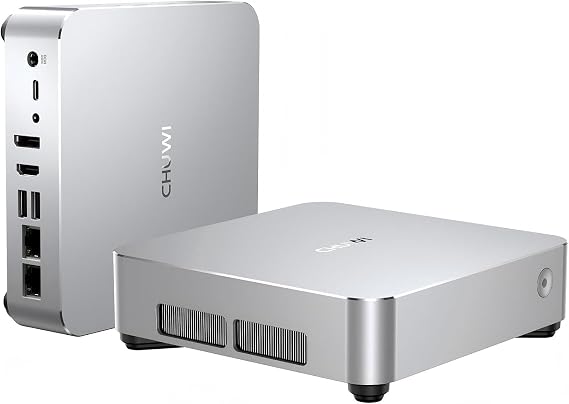 CHUWI Mini PC AuBox 8745HS 16GB 512GB Windows 11 Pro OCuLink DP 4 Screen
