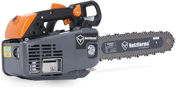 Farmertec 35.2cc Holzfforma G111 Top Handle Gasoline Chain Saw Power Head With Guide Bar and Saw Chain All Parts are Compatible with MS200T 020T Chainsaw