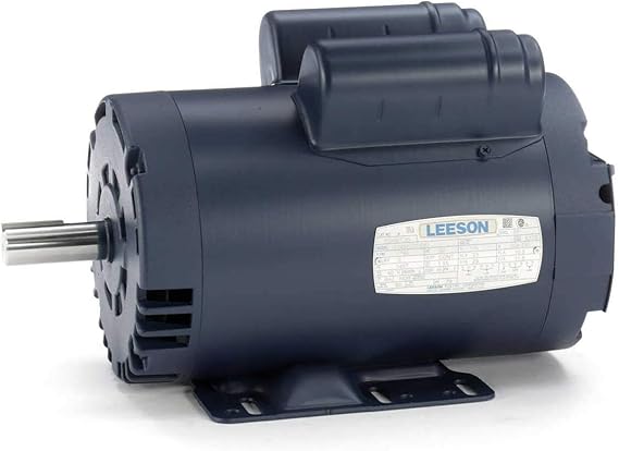 New Leeson Electric Motor 2hp 1ph 115/230Volt 145T Frame 1725 rpm 7/8" shaft - 120067