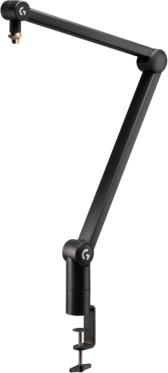 Logitech G Compass Premium Broadcast Boom Arm - Black