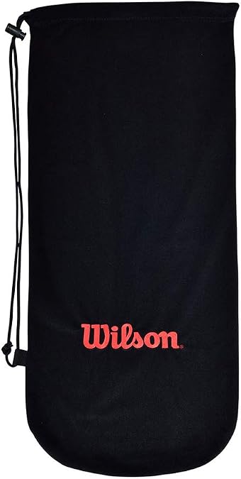 Wilson Tennis Badminton Racket Soft Cover Racquet Bag Black