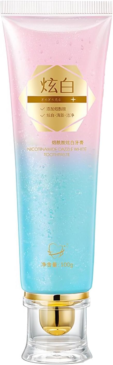 Easilyous Bright White Toothpaste,Niacinamide Whitening Toothpastes,1/2/3 pcs Bright White Toothpaste,Niacinamide Toothpastes,Natural Teeth Whiten, (1)