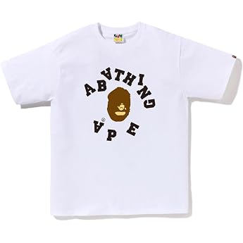 24SS Pair Fashion Hip-Hop Top Bap Pure Cotton Double Yarn Men and Women Casual Sports Short Sleeve T-Shirt