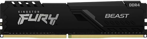 Kingston FURY Beast 16GB 3200MHz DDR4 CL16 Desktop Memory Single Module KF432C16BB1/16