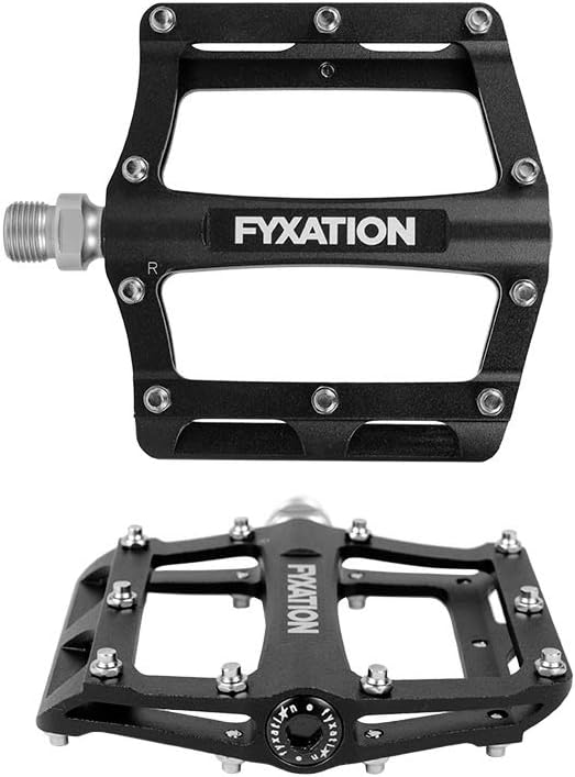 Fyxation Mesa 61 Alloy Platform Pedal, Black
