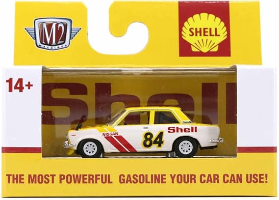 M2 MACHINES 1:64 Scale Detroit Muscle Release 72 "1970 Datsun 510 - Shell"