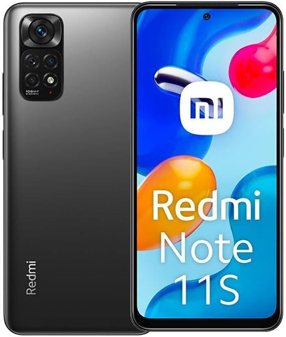 Xiaomi Redmi Note 11S Smartphone 6GB + 128GB Grey.