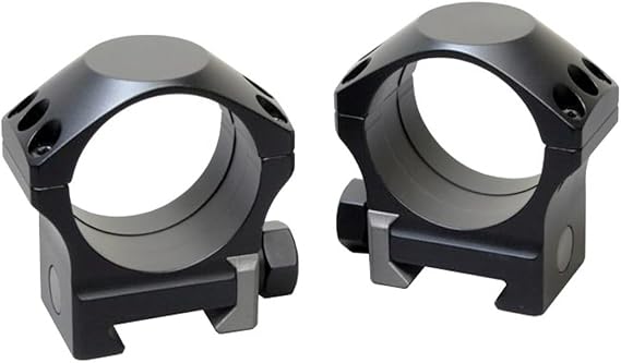 NightForceリングセット – 1.00 Medium – 34 mm – Ultra Light 6、ボルト、ブラック、1 by NightForce Optics