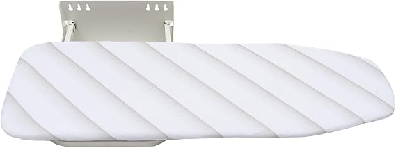 Wall Mounted Ironing Board, 180 Swivel Iron Board with Heat Resistant Cover, Table Folding Iron Board Space Saving for Home Laundry Room