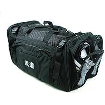 MMA Taekwondo, Martial Arts, Karate, Sparring Gear Equipment Bags (13"x 27" x 14" (W/Mesh Top & Side), 125F)