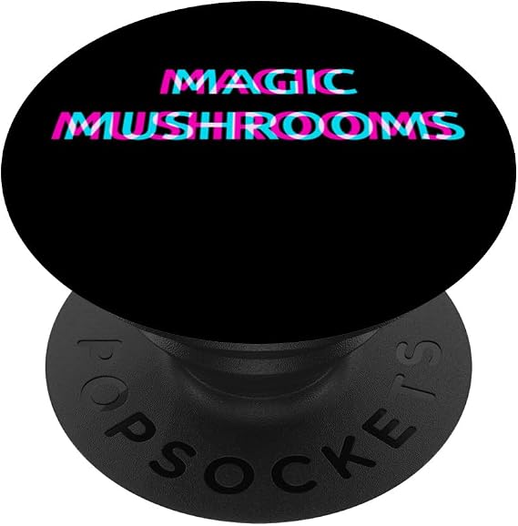 Magic Mushrooms Psychedelic Shrooms Psilocybin Grow PopSockets Swappable PopGrip
