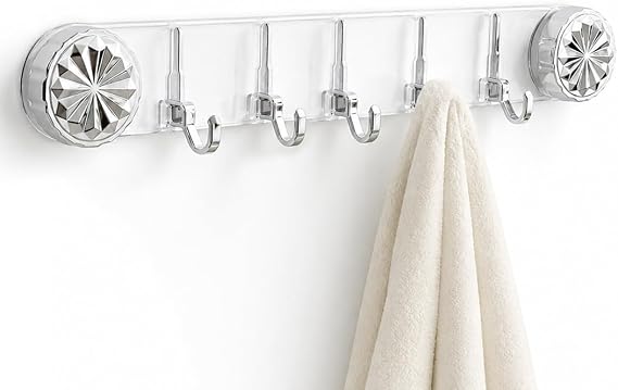 Vakumlu ve Yapışkanlı Askı – Mutfak ve Banyo İçin Delme Gerektirmeyen Duvar Askılığı