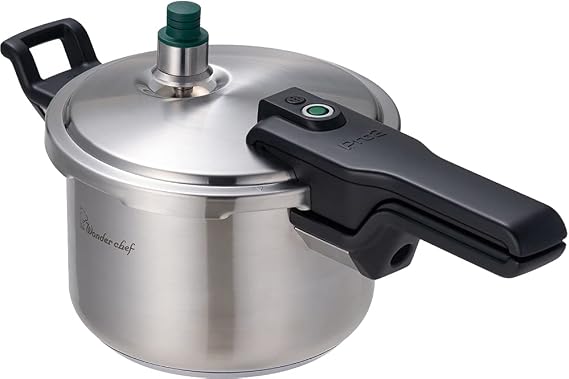 Wonderchef Pro2 One-Handle Pressure Cooker, 3.0L 0.79 gal, IH Compatible, Triple Layer Bottom Construction, Satin Finish, Commercial Use, Professional Specification, Time-Saving, High Heat
