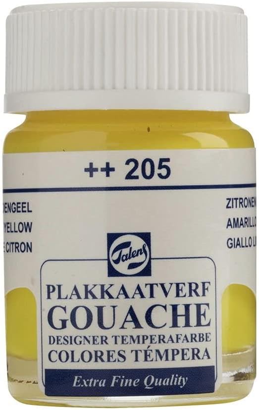 Talens Guaj Boya 16 ml - Lemon Yellow Primary 20