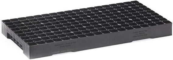 Hoss Heavy-Duty Seed Starting Trays (5 Pack) | 162 Cell Trays | Built to Last a Lifetime