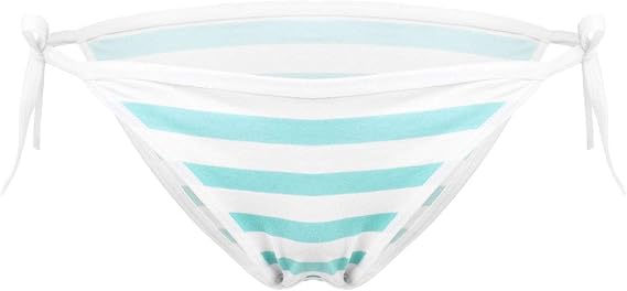ACSUSS Womens Cut Japanese Style Anime Cosplay Stripe Lingerie Cotton Bikini Briefs Underwear