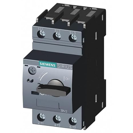 Siemens Manual Motor Starter, Not Applicable, 3 P, 3 Phase, Selector Switch, 20 A 3RV20214BA10-1 Each