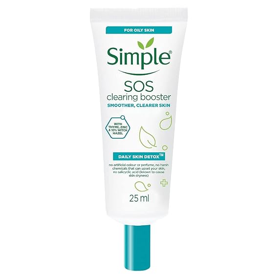 Simple SOS Clearing Booster, 25 ml - Packaging May Vary