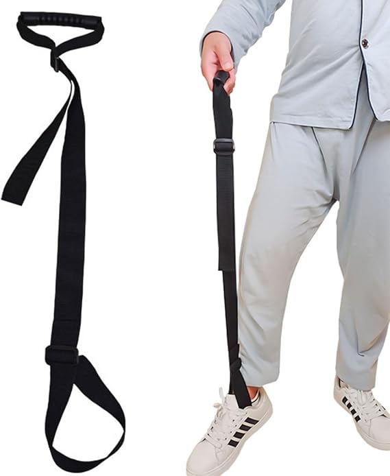 43 Inch Long Leg Lifter, Leg Lifter After Hip Replacement&Knee Surgery Recovery Aids Kit,Leg Lifters Getting Legs in and Out of Bed,Car,Wheelchair
