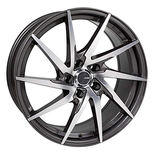 Enkei 500-880-3140GMM PW10 Performance Wheel 18x8 40 5x108 Gunmetal Machined