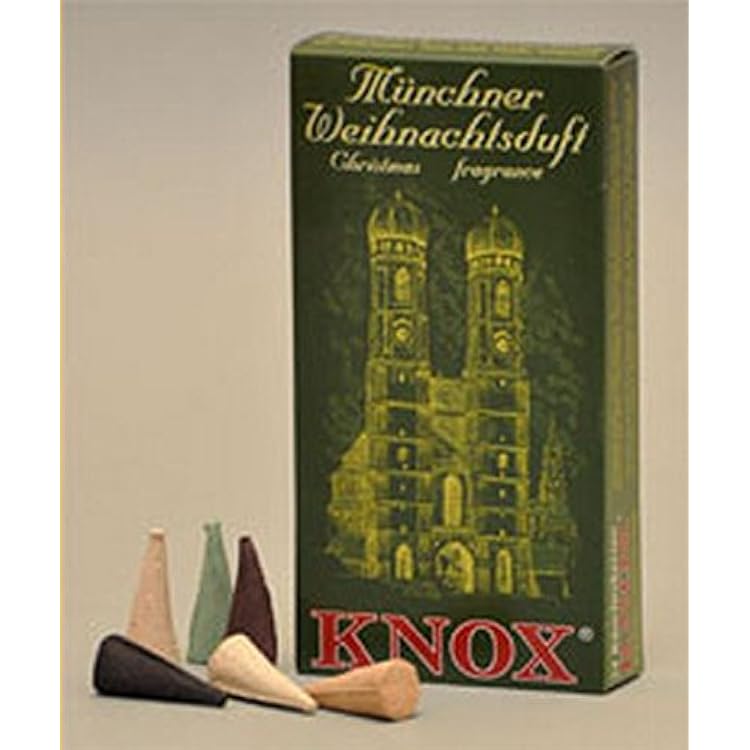 Knox Munich German Incense Cones Variety Pack Made Germany for Christmas Smokers