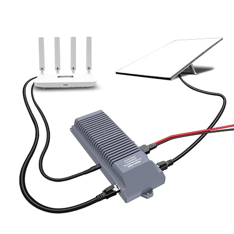 Starlink DC Conversion KT,XTAR EL6 V3 12V to 56V All-in-one DC Power Supply for Starlink Standard ACTUATED (Gen 3),Reduce Power Consumption (EL6 KT)