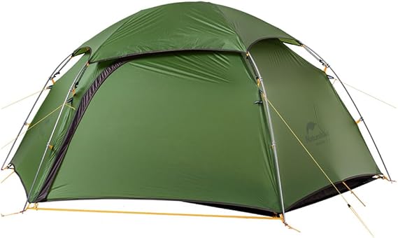 Naturehike Cloud Peak Hexagonal Camping Tent,Waterproof & Windproof & Coldproof Tent,2 Man Person Tent with Rain Canopy & Floor Mat,High Mountain Backpacking Traveling