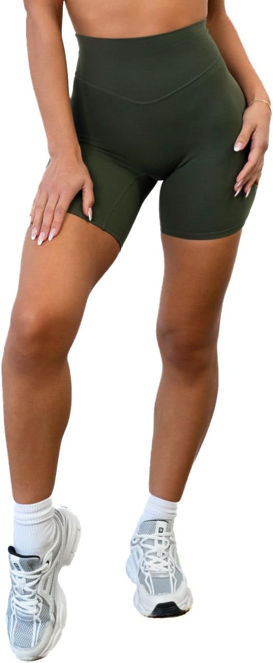 Vitality Cloud II Biker Shorts, High Waist Tummy Control