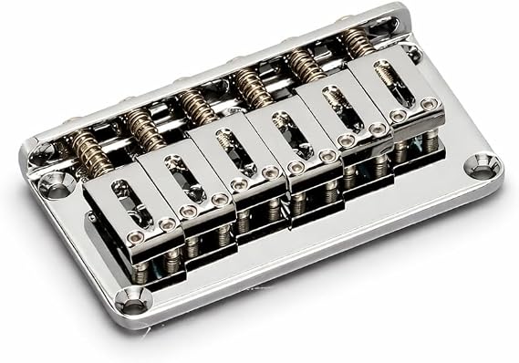 Bridge - Gotoh, GTC102, Hardtail for fixed-bridge Strats, Color: Chrome