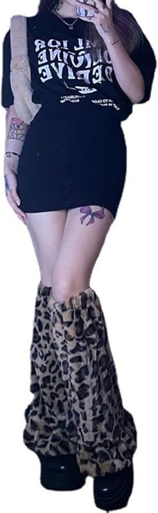 §Bg3 Loose Socks, Leg Warmers, Fur Y2k, Fashion, Faux Fur, Leg Warmers, Subculture Type, Mine Style Fashion