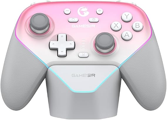 GameSir Super Nova PC Gamepad with Charging Dock, Wireless, 2.4G Wireless, Low Latency, Hall Effect Joystick, 1000Hz Ultra-High Speed Polling Rate, Turbo Function, For PC/Steam/Switch/Switch 2/iOS