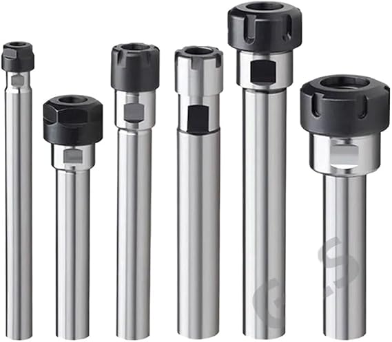 1pc C8 C10 C12 C16 C20 C25 C32 ER8 ER11 ER16 ER20 ER25 ER32 100 150L Collet Chuck Holder CNC Milling Lengthen Tool ER Extension Rod(C20-ER16-200L)