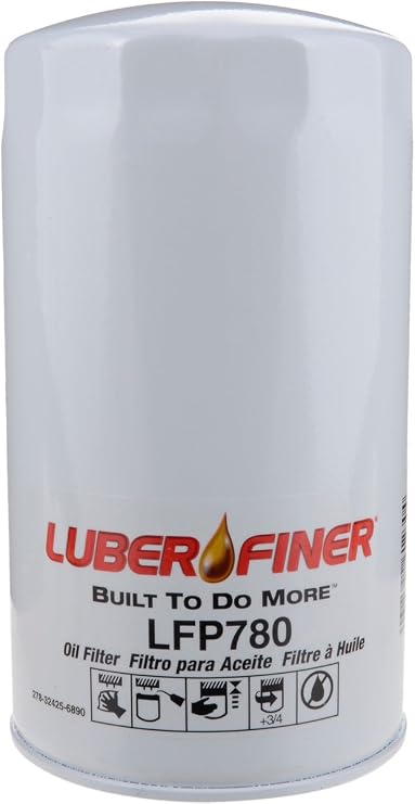 Luber-finer Luberfiner LFP780 Engine Oil Filter Fits Select Dodge Pickup Cummins Diesel Eng. (1989-11)