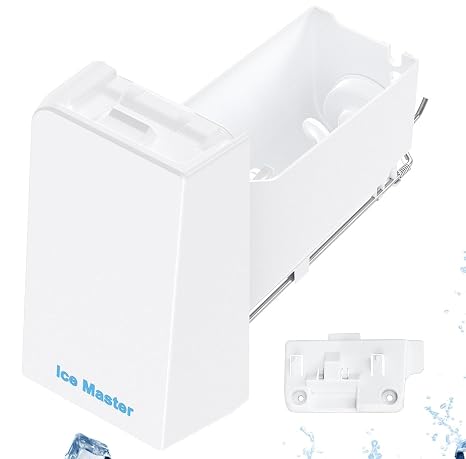 Upgraded DA97-14504C Ice Bucket Replacement for Samsung Refrigerator Ice Maker Tray Part DA97-14504A Ice Container Assembly RF22KREDBSR, RF23HCEDBBC,RF23J9011SR, RF24FSEDBSR Fridge Assy Tray Ice Bin