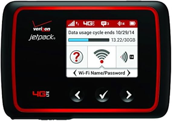 Jetpack Verizon MiFi 6620L Jetpack 4G LTE Mobile Hotspot (Verizon Wireless)