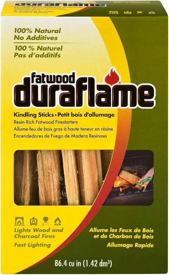 Duraflame Fatwood Firelighters, 86.4 cu in (1 Pack)