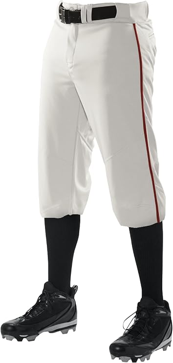 Alleson Athletic Boys' Crush Knicker Braided Baseball Pant