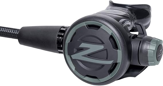 Zeagle F8 2nd Stage (serialized), Black